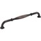 Jeffrey Alexander 224 mm Center-to-Center Brushed Oil Rubbed Bronze Tiffany Cabinet Pull 658-224DBAC - alternate 1